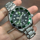 [Pre-Owned] Seiko Prospex King Sumo SPB103J1 (6R35-00A0) Green Diver Men Watch