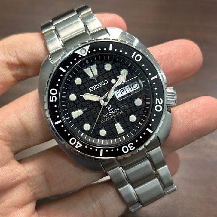 [Pre-Owned] Seiko Prospex Turtle King SRPE03K1 Sapphire Automatic Men Diver Watch