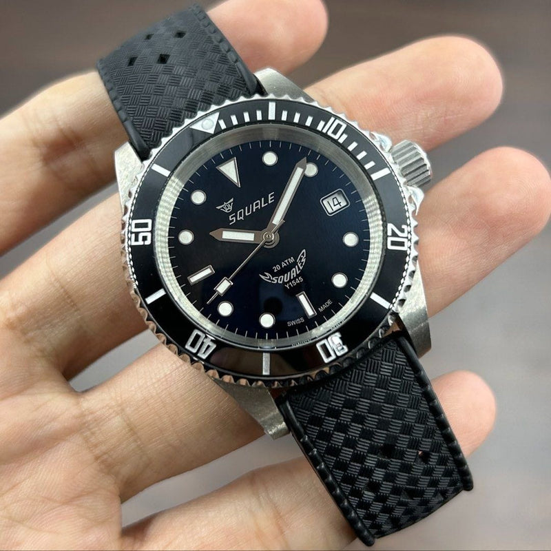 [Pre-Owned] Squale 20 Atmos Y1545 Sapphire Automatic Men Diver Watch