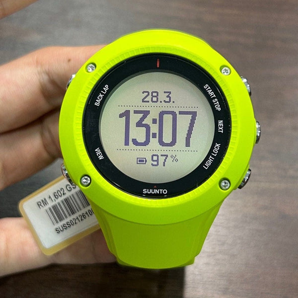 Pre-Owned] Suunto Ambit3 Run Lime Running Smartwatch