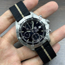 [Pre-Owned] Tag Heuer Aquaracer CAF2110 Black Automatic Chronograph Men Watch
