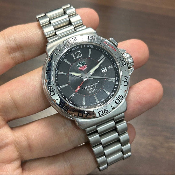 [Pre-Owned] Tag Heuer Formula 1 Alarm WAC111A Quartz Men Watch