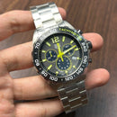[Pre-Owned] Tag Heuer Formula 1 CAZ101AG Black Quartz Chronograph Men Watch