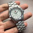 [Pre-Owned] Tag Heuer Vintage 2000 WK2110 White Automatic Unisex Watch