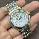 [Pre-Owned] Tag Heuer Vintage 6000 Professional WH1151 18k Gold Tritium Dial Quartz Men Watch