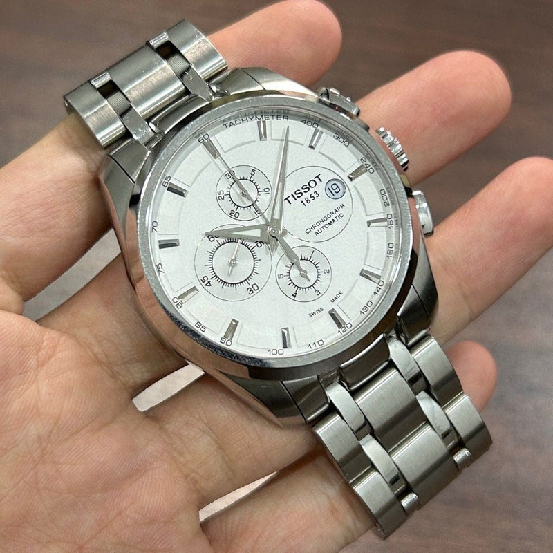 [Pre-Owned] Tissot Couturier T0356271103100 Automatic Chronograph Men Watch