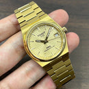 [Pre-Owned] Tissot PRX 35mm Gold Automatic Women Watch
