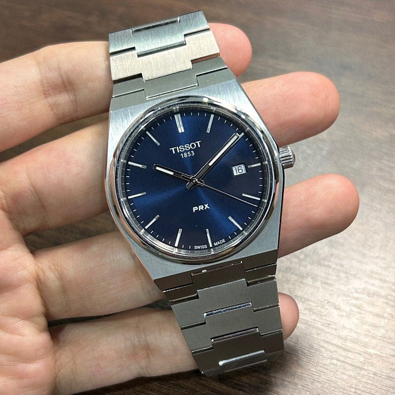 [Pre-Owned] Tissot PRX 40mm Blue Quartz Men Watch