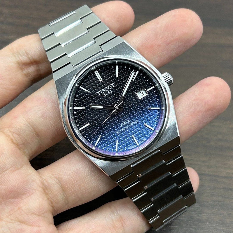 [Pre-Owned] Tissot PRX 40mm Gradient Blue Automatic Men Watch