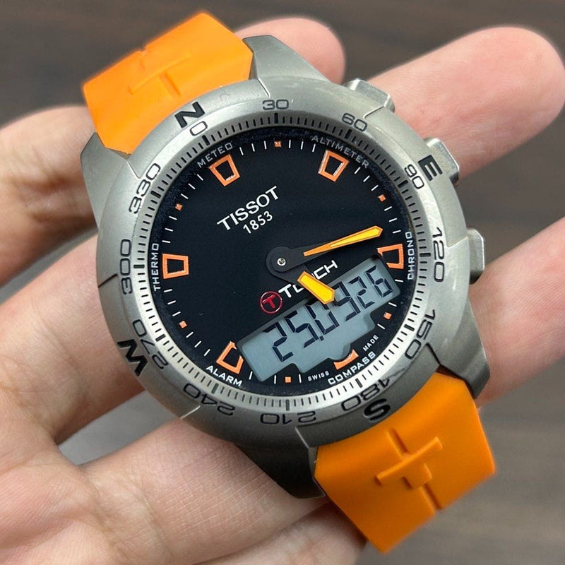 [Pre-Owned] Tissot T-Touch II Titanium Men Smart Watch