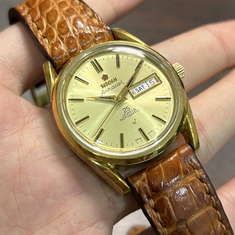 [Pre-Owned] Titoni Vintage Airmaster 309 Gold Automatic Unisex Watch