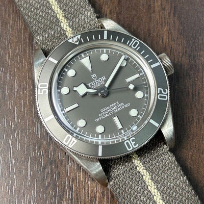 [Pre-Owned] Tudor Black Bay 58 925 79010 Silver Grey Automatic Men Watch