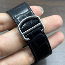 [Pre-Owned] Cartier Tank MC 3589 Black Leather Automatic Men Watch