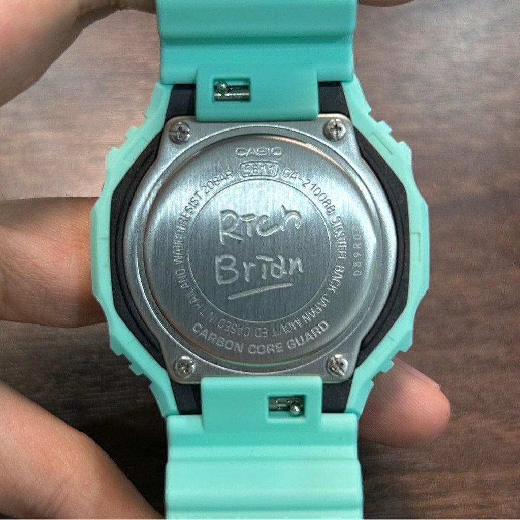 Pre-Owned] Casio G-Shock X Rich Brian TMJ GA-2100RB-3A Men Watch
