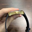 [Pre-Owned] Hamilton Ventura Elvis80 Skeleton Gold Automatic Men Watch