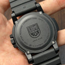 [Pre-Owned] Luminox Leatherback Sea Turtle Giant 0321 Black Carbon Quartz Men Watch