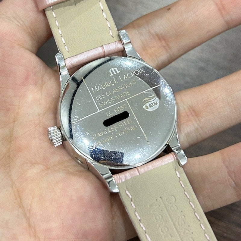 [Pre-Owned] Maurice Lacroix Les Classiques Phase de Lune LC6057 Diamonds Automatic Women Watch