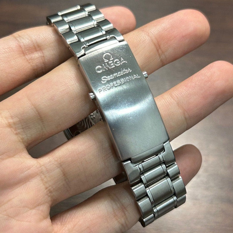 Bracelet Used Omega Seamaster Quartz Pre-Owned] Omega Vintage Seamaster 300m 36mm Quartz Watch