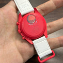 [Pre-Owned] Omega X Swatch Moonswatch Mission to Mars Quartz Men Watch