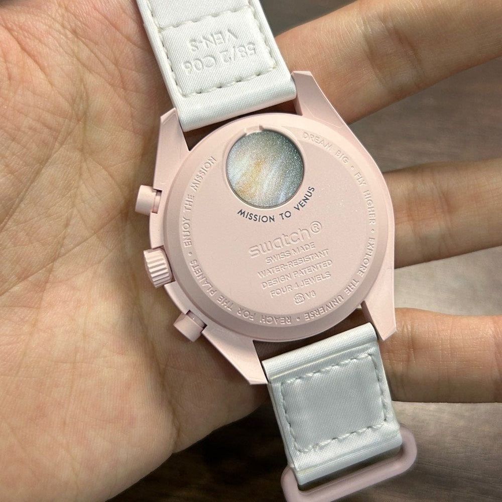Pre-Owned]OmegaXSwatch Moonswatch Mission to Venus Quartz Women Watch