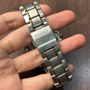[Pre-Owned] Seiko Lord SSA224K1 Silver Gold Automatic Men Watch