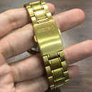 [Pre-Owned] Seiko SKS404P1 Gold Plated Quartz Chronograph Men Watch