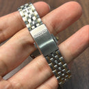 [Pre-Owned] Seiko V182-0AB0 Blue Two Tone Solar Women Watch