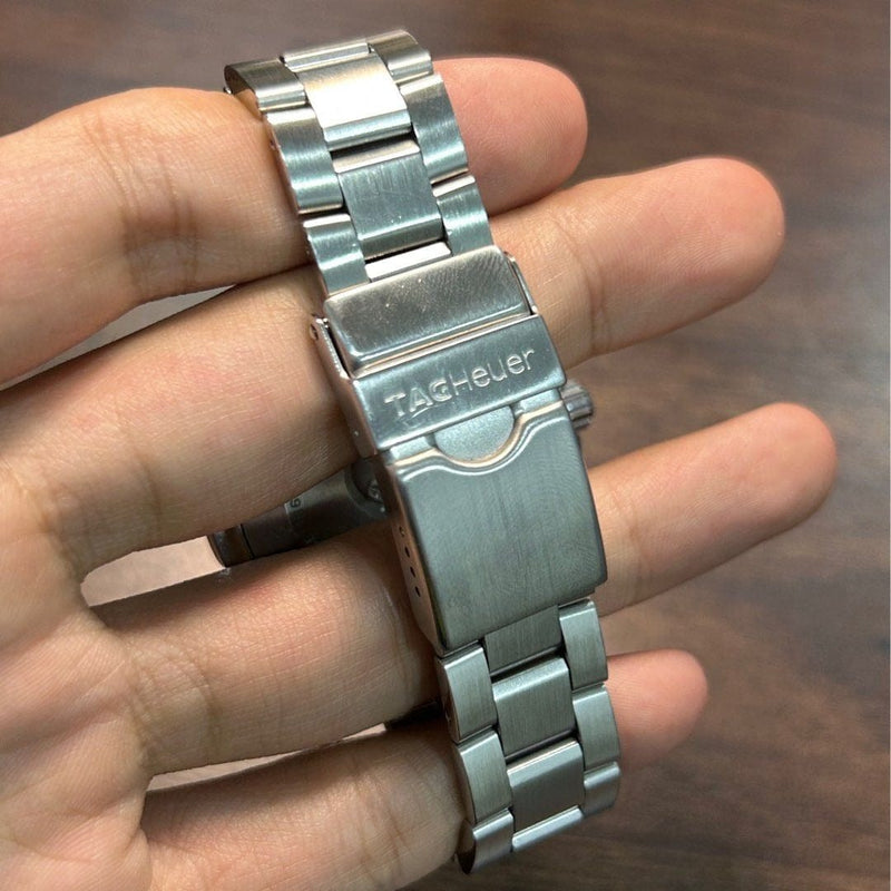 [Pre-Owned] Tag Heuer Aquaracer Grande Date WAF1014 Quartz Men Watch