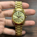 [Pre-Owned] Titoni Vintage Airmaster 509 Gold Automatic Unisex Watch