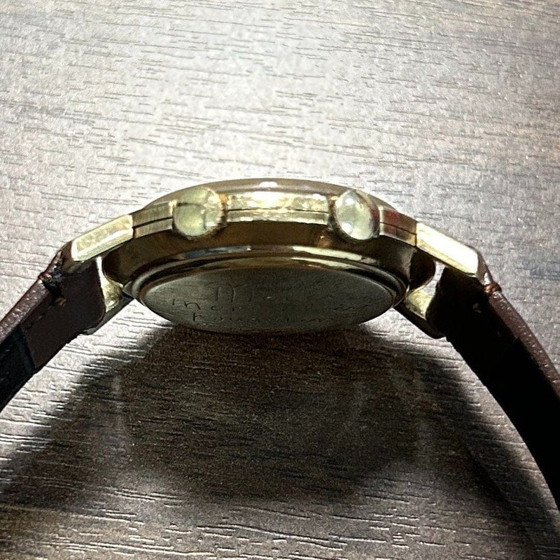 [Pre-Owned] Jaeger-LeCoultre Vintage Memovox Wrist Alarm 9386 Manual Winding Watch