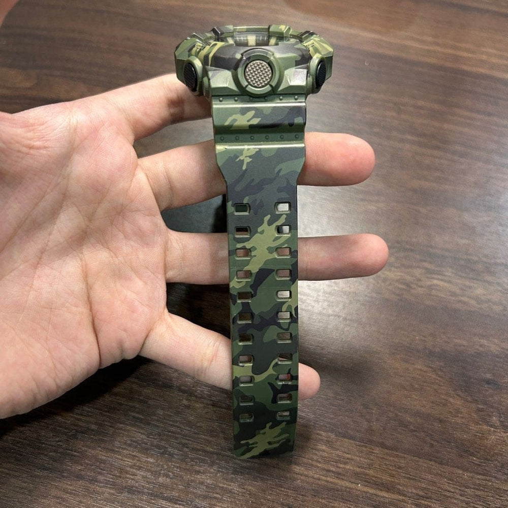 Pre-Owned] Casio G-Shock GA-700CM-3A Green Camo Men Watch