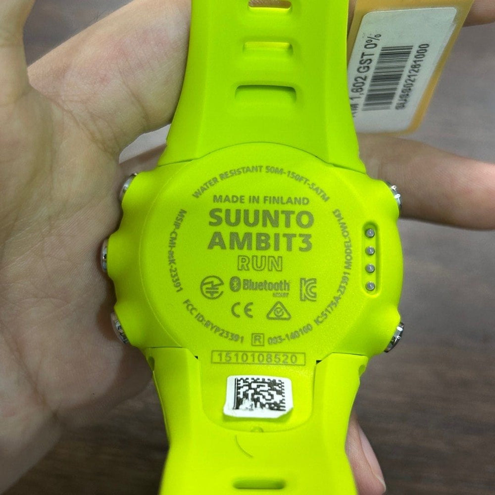 SUUNT スント 腕時計 【SUUNT AMBIT3 RUN LIME】 Suunto Ambit3 Run