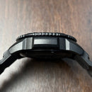 [Pre-Owned] Luminox Foundation 3601 Sapphire All Black Carbon Quartz Men Watch