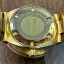 [Pre-Owned] Mido Commander Datoday Gold Automatic Men Watch
