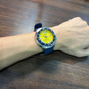 [Pre-Owned] Seiko Prospex Baby Tuna Yellow Butterfly Fish SRPD15K1 Limited Edition Men Watch