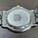 [Pre-Owned] Tag Heuer Vintage 6000 Professional WH1151 18k Gold Tritium Dial Quartz Men Watch