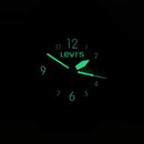 [Pre-Owned] Levi’s Green Leather Square Quartz Men Watch
