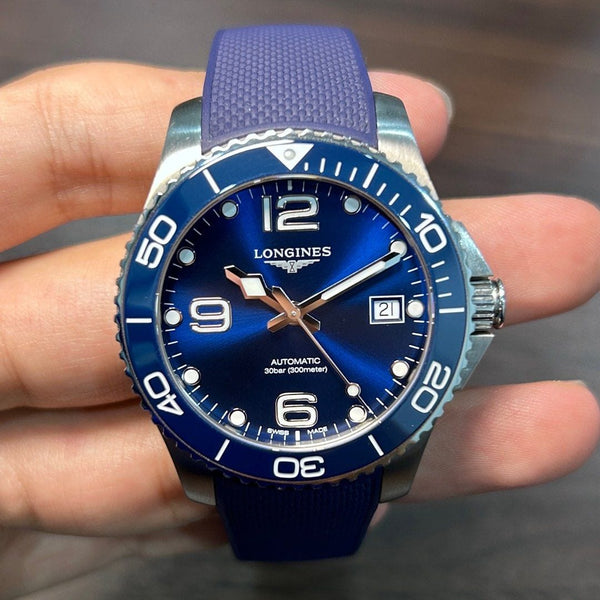 [Pre-Owned] Longines HydroConquest Automatic 39mm Ceramic Bezel Sunray Blue Men Watch