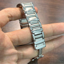 [Pre-Owned] Maurice Lacroix Miros MI2011-SS002-110 Square Quartz Women Watch