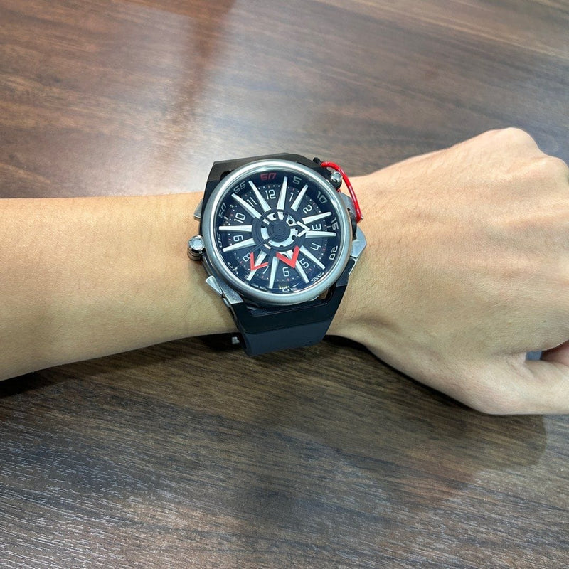 [Pre-Owned] Mazzucato RIM Sport Reversible Automatic/Quartz Men Watch