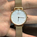 [Pre-Owned] Obaku Anemone Rose Gold Mesh Bracelet Women Watch