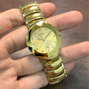 [Pre-Owned] Rado Diastar Coupole 129.0535.3 Gold Quartz Women Watch