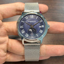 [Pre-Owned] Raymond Weil Mastro Moon Phase 2239 Mesh Bracelet Automatic Men Watch