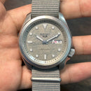 [Pre-Owned] Seiko 5 Sports SRPG63K1 Cement Dial Automatic Men Watch