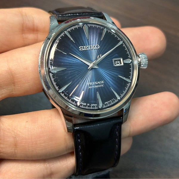 [Pre-Owned] Seiko Presage Cocktail Time Blue Moon SRPB41J1 Automatic Men Watch