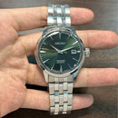 [Pre-Owned] Seiko Presage SRPE15J1 Green Cocktail Time Mockingbird Automatic Men Watch