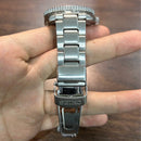 [Pre-Owned] Seiko Prospex SNE583P1 38.5mm Green Hulk Solar Diver Watch