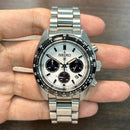 [Pre-Owned] Seiko Prospex Speedtimer Panda SSC813P1 Solar Chronograph Men Watch