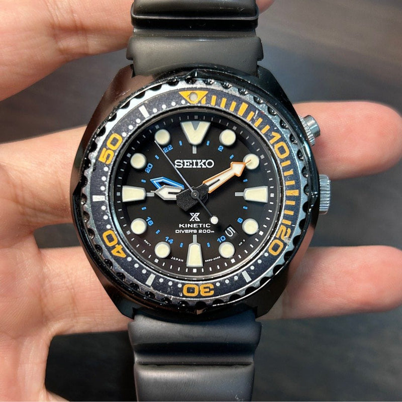 [Pre-Owned] Seiko Prospex Tuna SUN021P1 Kinetic Sapphire Diver Men Watch