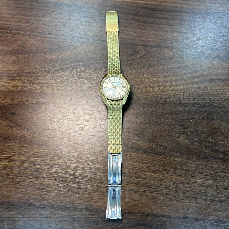 [Pre-Owned] Seiko Vintage 7005-8022 Gold Automatic Men Watch